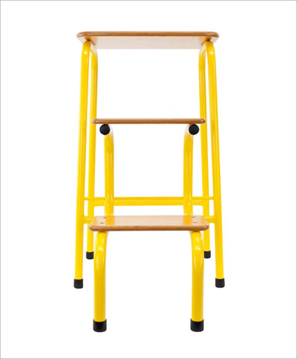 Giggy & Bab Hornsey stool in yellow